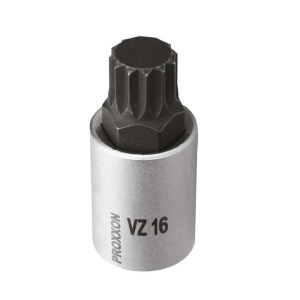 Cheie spline, VZ16, XZN16, M16, Proxxon 23328, 1/2", lungime 55mm - Img 3