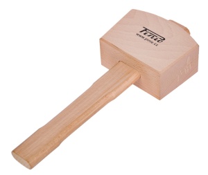 Ciocan din lemn pentru tamplarie, cap dreptunghiular Pinie