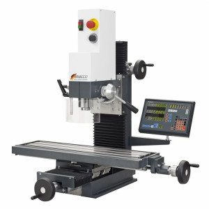 Cititor digital de pozitie (DRO) si 3 scari optice pentru frezele F1410 LF si F1420 LF HS, Wabeco - Img 4