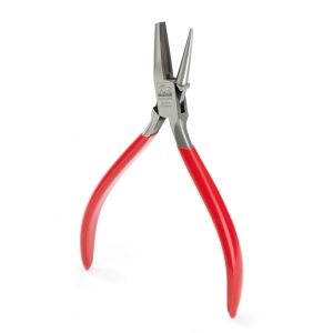 Cleste cu varf scobit/rotund cu 2 arcuri 130mm pentru bijutieri, ANTILOPE, Niqua - Img 2