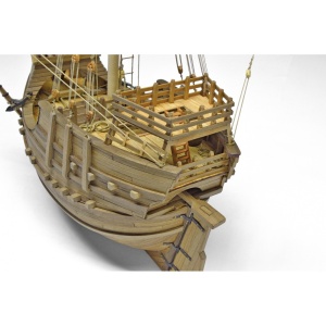 Coca, navomodel istoric Amati, Scara: 1:60, Lungime 41 cm - Img 15