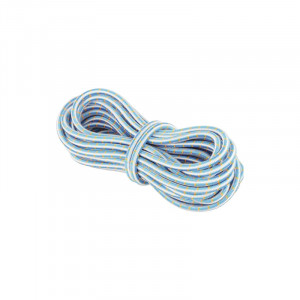 Cordelină elastică poliamidă Ø8mm x 10m, albastru/verde - Img 2