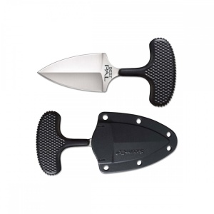 Cutit Cold Steel Urban Edge AUS8A Push Dagger (Plain / 50-50 / Double Serrated) - Img 5