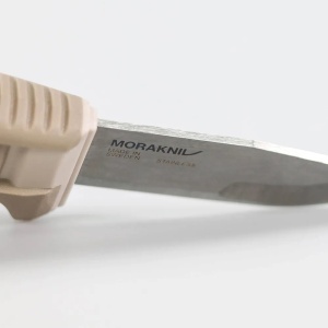 Cutit de supravietuire , camping, outdoor, vanatoare Morakniv AMBERG Compact INOX- Sandy Shores - Img 6