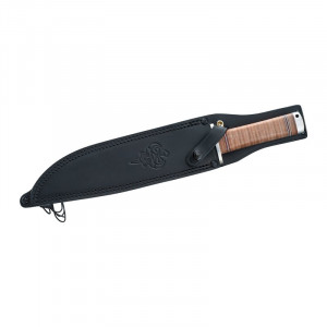 Cutit Fallkniven NL1L Frej Lam. VG10 Satin Finish Lama 250 mm Otel Laminat VG10 Maner Piele - Img 4
