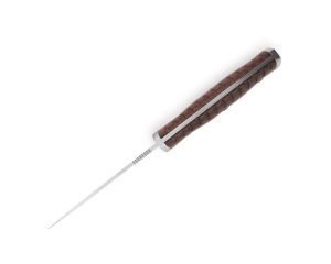 Cutit outdoor Buck 853 Small Selkirk 0853BRS-B, lama 10.2 cm, otel 420HC, maner Micarta, teaca inclusa - Img 3