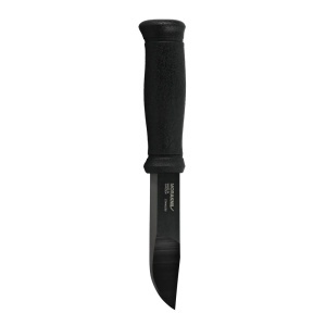 Cutit outdoor/bushcraft Mora 2000 (S) Black Edition cu lama inox 14C28N, acoperire DLC - Img 2