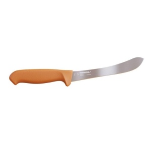 Cutit pentru jupuire si macelarire Morakniv Hunting Butcher (S), lama rigida cu varf bont din otel inoxidabil suedez, 164 mm
