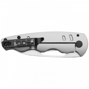 Cutit pliabil SOG Escape FL 14-52-01-57, lama Drop Point 8Cr13MoV, Frame Lock, maner din otel inoxidabil, EDC Rescue Folder - Img 4