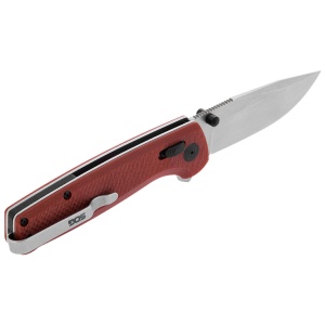 Cutit pliabil SOG Terminus XR G10 Crimson, lama D2, XR Lock, maner G10 rosu, Flipper EDC - Img 9