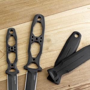 Cutit tactic SOG Pentagon Covert FDE, otel CRYO CPM S35VN, lama 89 mm - Img 11