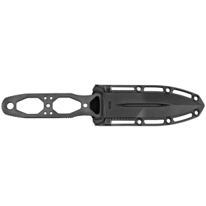 Cutit tactic SOG Pentagon FX Blackout, otel CRYO CPM S35VN, lama 121 mm - Img 9