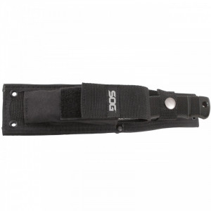 Cutit tactic SOG SEAL Pup Elite Black TiNi Straight Edge, otel AUS-8, lama 123 mm - Img 9