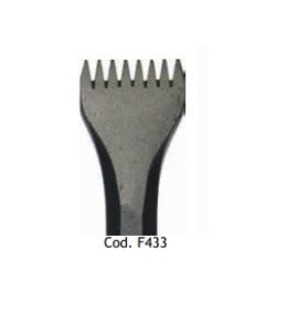 Dalta manuala 8 dinti sculptura piatra , 26 mm, Milani Utensili