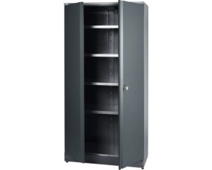Dulap de scule inalt 91x180x45 cm, 2 usi si 4 rafturi