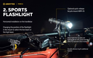 F08001C Lanterna Prime C2 Magnet USB White, Armytek - Img 12