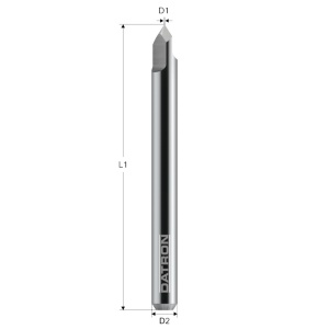 Freza gravura, Datron 0068285G, 0.1x6.0mm - Img 4