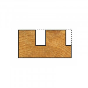 Freza HSS canal pentru lemn,diametru taiere ˜ 6 mm, Wolfcraft - Img 3