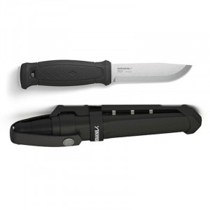 Kit Cutit Full-Tang Morakniv Garberg INOX Multimount, Teaca si maner Polimer negru, pentru Bushcraft și Outdoor - Img 2