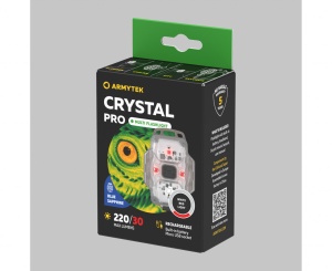 Lanterna multifunctionala Armytek Crystal Pro Grey 220 lm reincarcabila Micro-USB - Img 4
