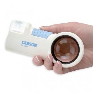 Lupă cu lanternă MagniFlash si LED-uri, putere x9 - Carson - Img 6