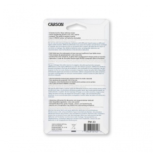 Lupa de buzunar cu LED multi-putere 2,5x, 4,5x și 6x - Carson - Img 5