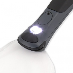 Lupa de mana RimFree putere 2x dreptunghiulara acrilica cu led, Carson - Img 3