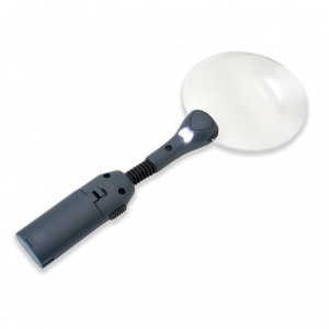 Lupa hands-free HelpingHands, putere 2x cu cleme reglabile - Carson - Img 4