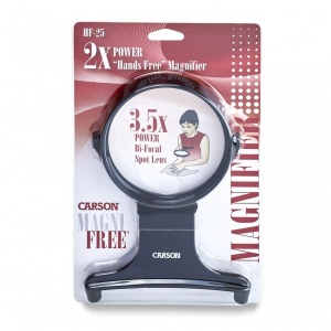 Lupa hands-free MagniFree, putere 2x/3.5x cu lentila spot - Carson - Img 3