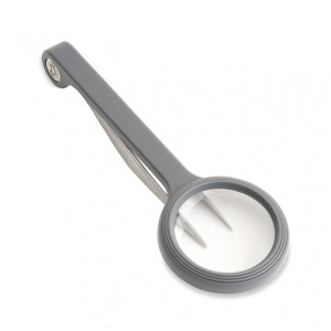 Lupa portabila MagniGrip, putere 4.5x cu penseta de precizie - Carson - Img 9