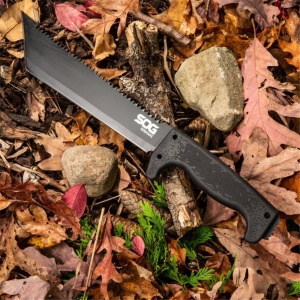 Maceta SOG SOGfari Tanto Machete 10", otel 3Cr13, lama Tanto 254 mm - Img 23