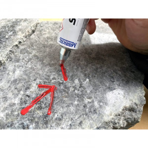 Marker vopsea cu bilă metalică STYLMARK, varf 3 mm, Markal - Img 4