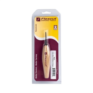 Micro dalta in forma de U pentru sculptura in lemn, Flexcut - Img 5