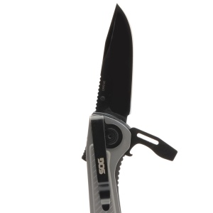 Multitool SOG Flash MT Silver & Black, 7 functii, lama CRYO D2, deschidere asistata - Img 5
