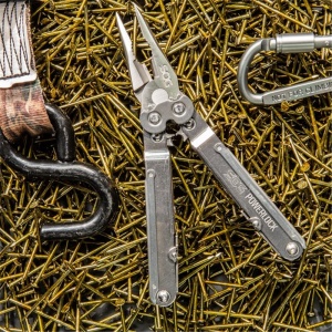 Multitool SOG PowerLock cu husa din nylon, 18 functii, otel inoxidabil 420 - Img 19