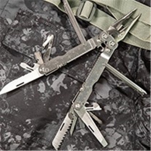 Multitool SOG PowerLock V-Cutter cu husa din nylon, 18 functii, otel inoxidabil 420, Compound Leverage - Img 9