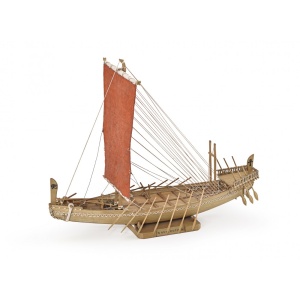 Nava Egipteana - Perioada regelui Sahure, Navomodel Amati, Scara 1:50, Lungime 35cm - Img 3