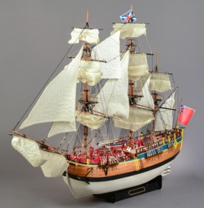 Navomodel Nava HMS Endeavour, scara 1:65 - Artesania Latina - Img 1
