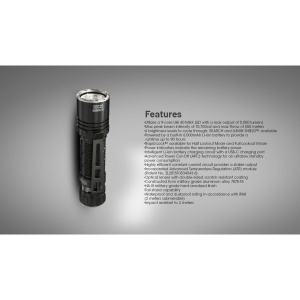 Nitecore EDC35, Lanterna EDC Reincarcabila 5000 Lumeni - Img 22