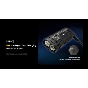 Nitecore EDC37 - Lanterna Mana 8000 Lumeni USB-C - Img 6