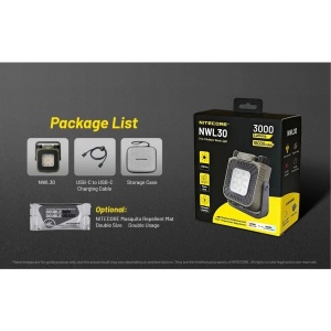 Nitecore NWL30, Lanterna 3-in-1 Lampa Camping 3000lm - Img 9