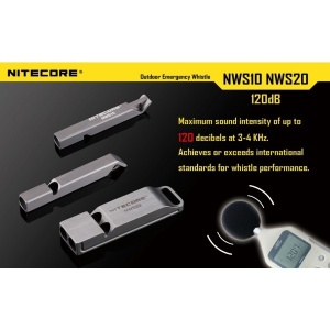Nitecore NWS10 - Fluier de Supravietuire Titan 120dB - Img 8