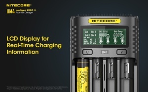 Nitecore UM4 - Incarcator USB Inteligent 4 Sloturi - Img 6