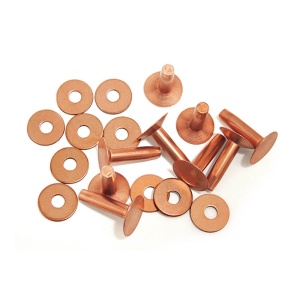 Nituri cupru lungime 19mm, diametru 9mm - Img 1