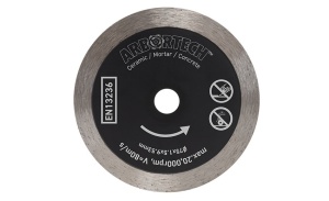 Pachet 3 discuri diamantate 75 mm x 1,5 mm pentru mini polizor MG1000, Arbortech - Img 2