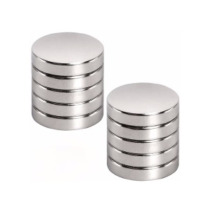 Pebaro 20928, Set 10 magneti neodim disc, N48, dimensiuni 6x3mm - Img 1