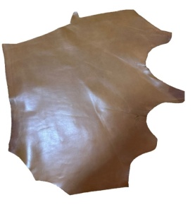 Piele vopsita maro 1.2-1.4 mm grosime
