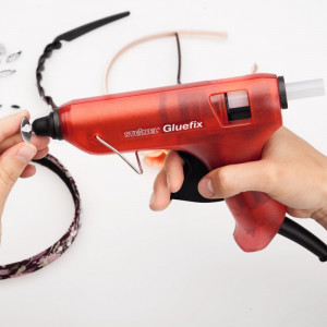 Pistol de lipit electric Gluefix pentru modelism, hobby, decoratiuni - Img 5