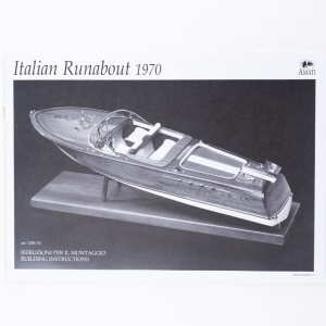 Planuri constructie navomodel Amati, Runabout - Img 1