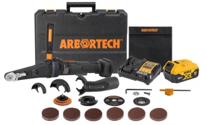 Polizor sculptura lemn Arbortech Mini Carver cu acumulator si set sculptura lemn - Img 10